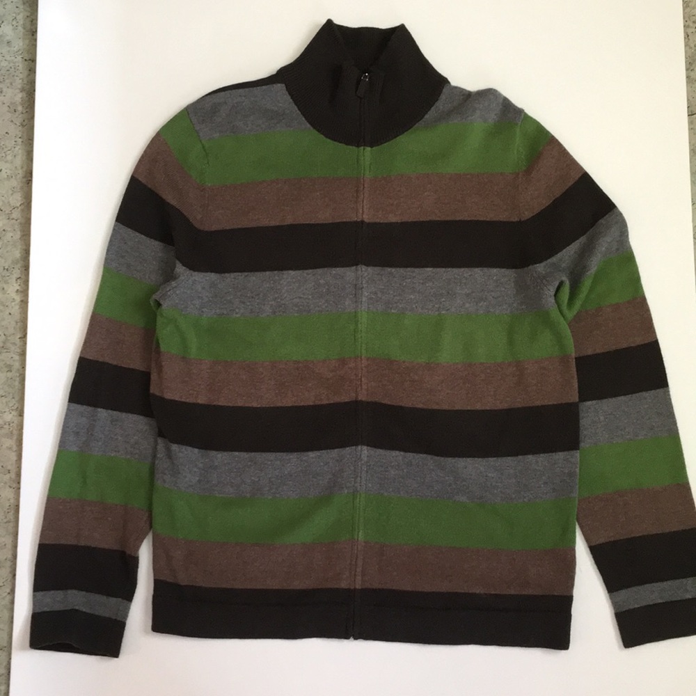 Zip up cardigan sweater